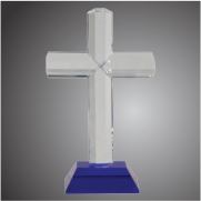 Clear Cross Crystal Award