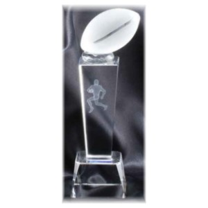 Collegiate Series Fantasy Football Crystal Award