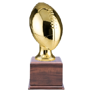 Large Gold Football Fantasy Trophy