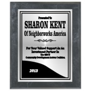 Genuine Black Marble Plaque